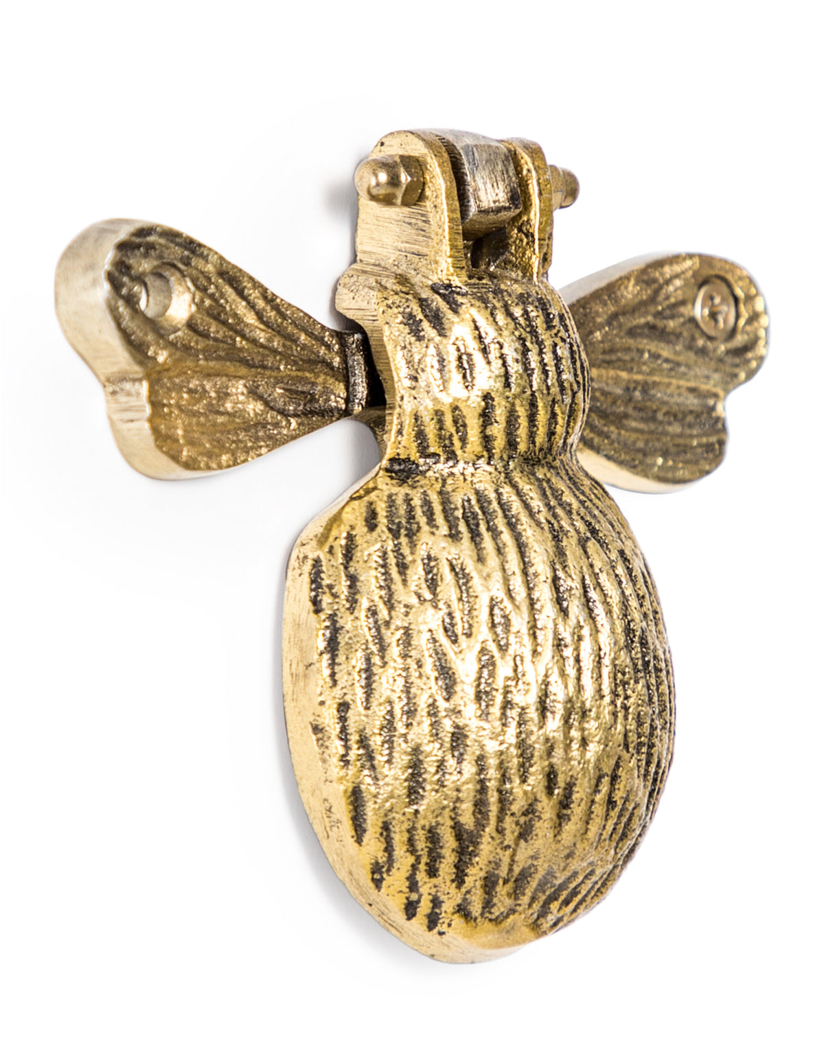 Antique Gold Bumblebee Door Knocker - AL172