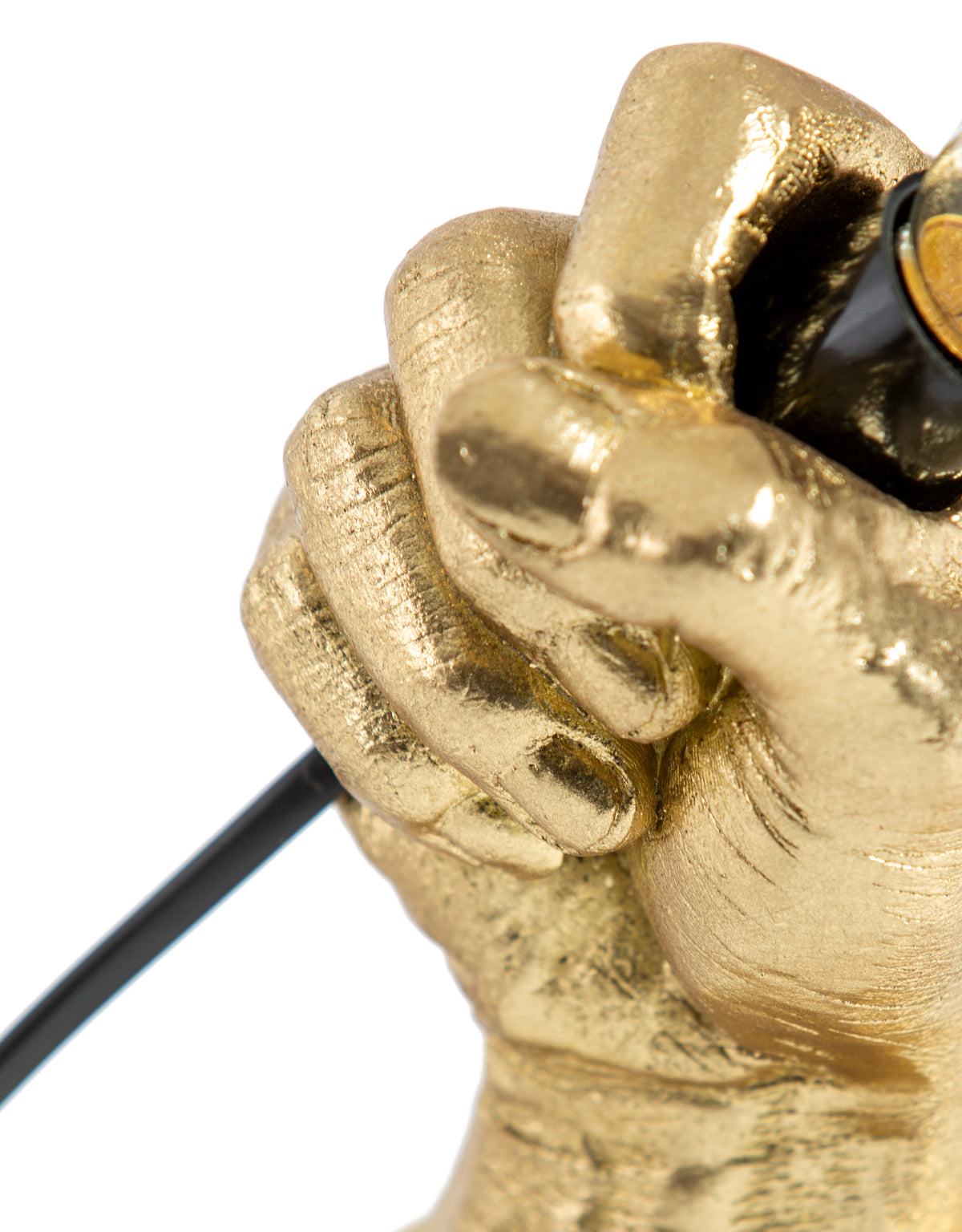Gold "Hand Held" Table Lamp - DVM40