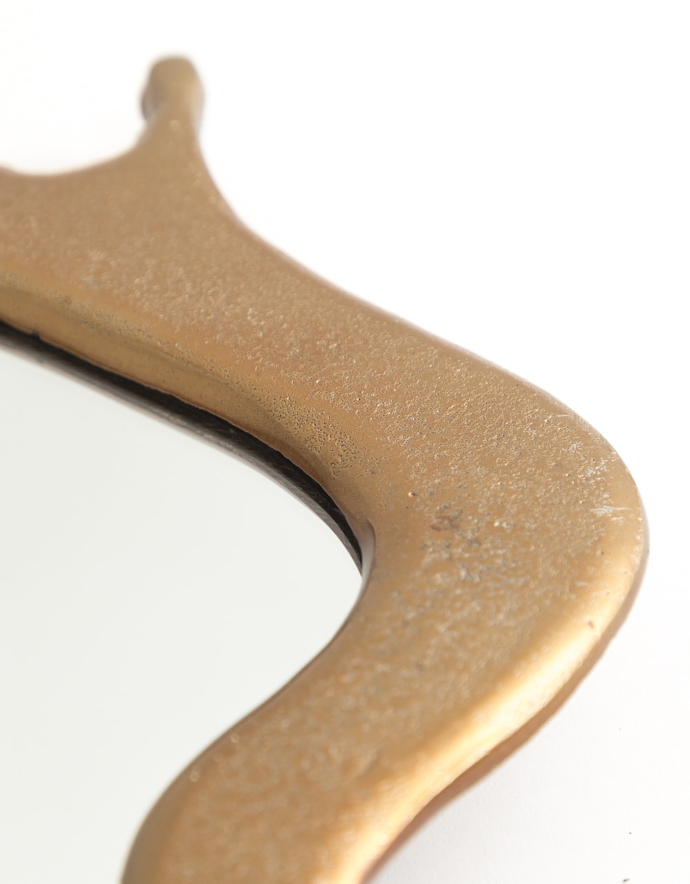 Large Gold "Dali" Drip Aluminium Wall Mirror - DRP15