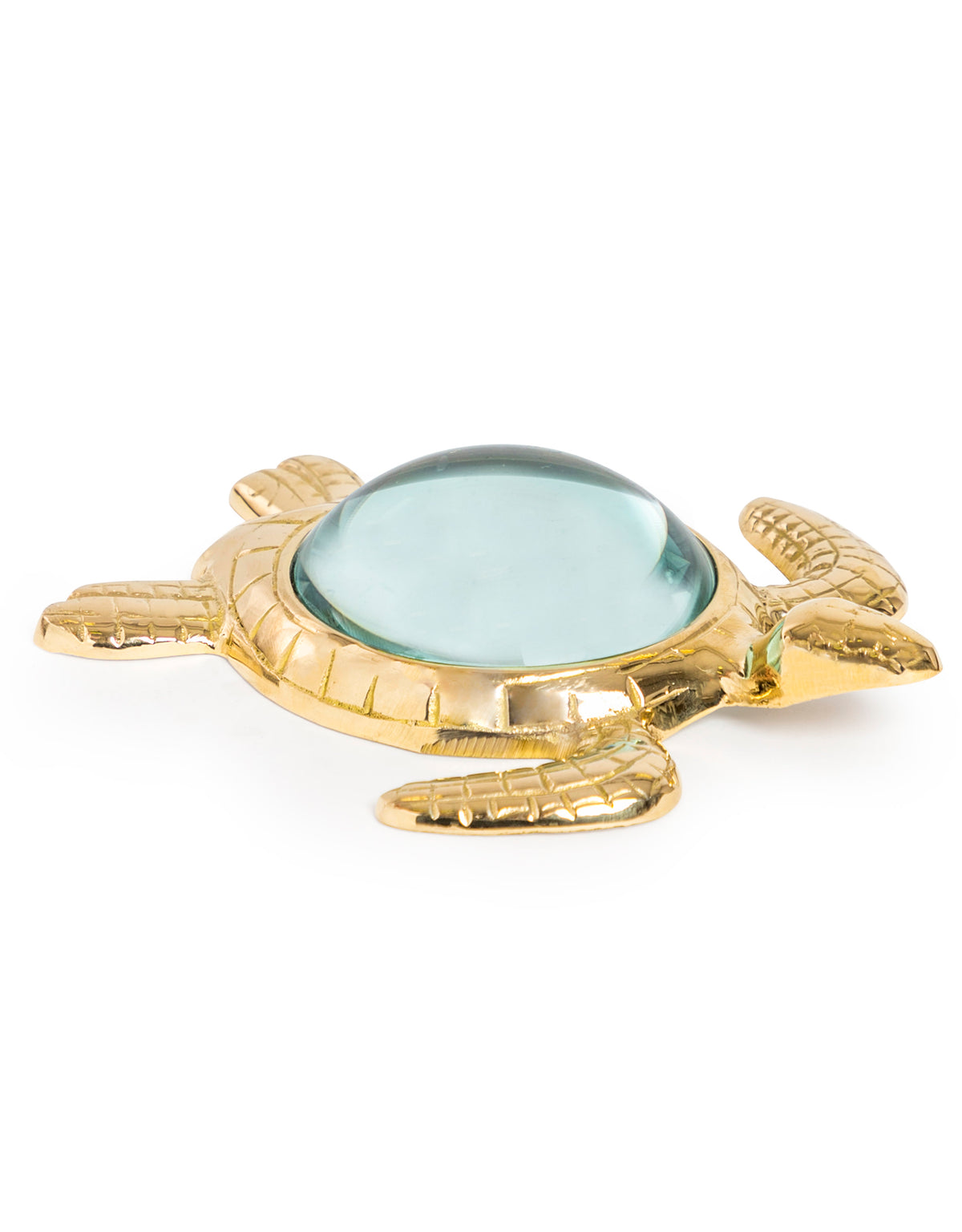 Large Brass Turtle Magnifiying Glass - FMH17
