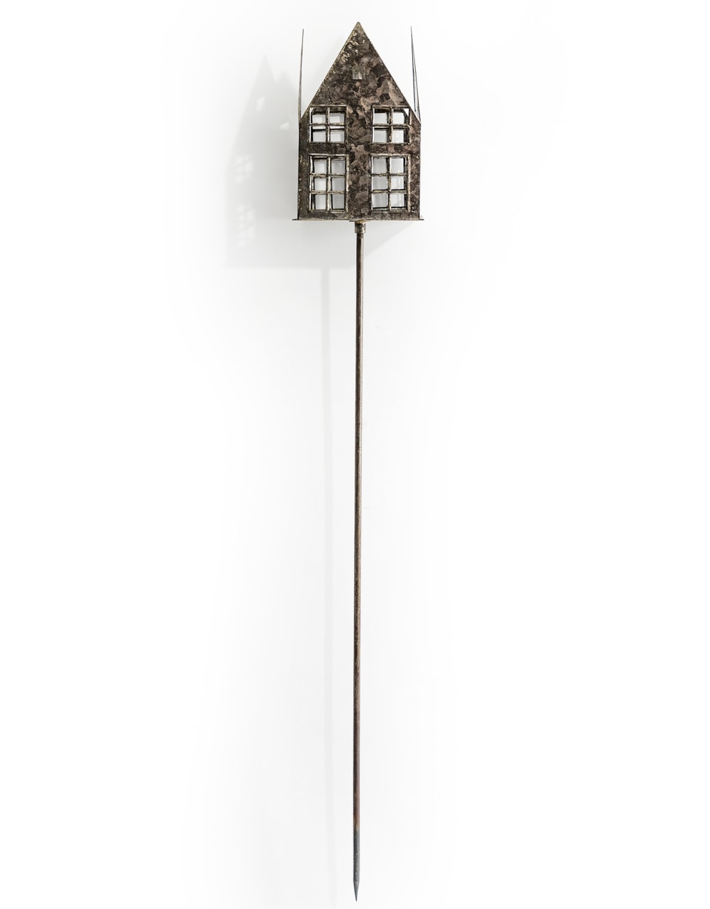 Rustic Metal House Garden Light Holder (Lots of 2 or 4 with a 50% discount) - RGF17