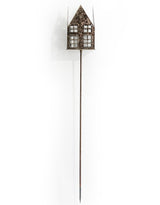 Rustic Metal House Garden Light Holder (Lots of 2 or 4 with a 50% discount) - RGF17