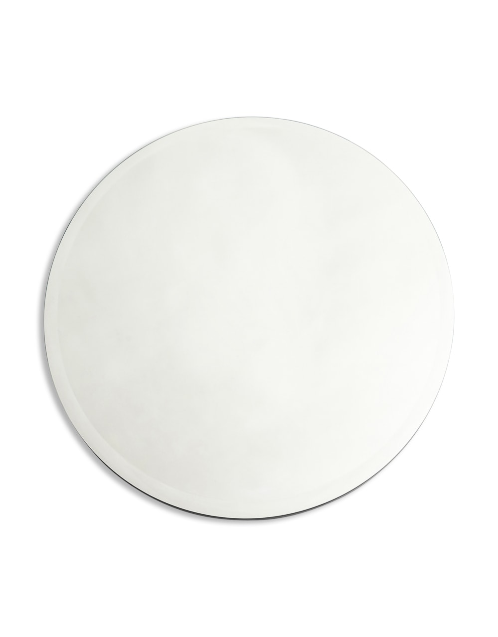Round Large Plain Mirror w/ Bevel Edge - HDN21