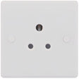 Selectric Smooth 1 Gang 5A Round Pin Socket