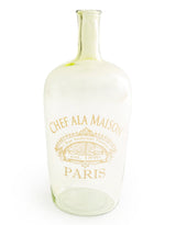 Extra Large Green Glass Bottle / Vase - IGB16