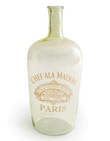 Extra Large Green Glass Bottle / Vase - IGB16