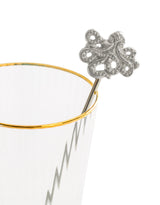 Set of 4 Nickel Octopus Drinks Stirrers - FMH27