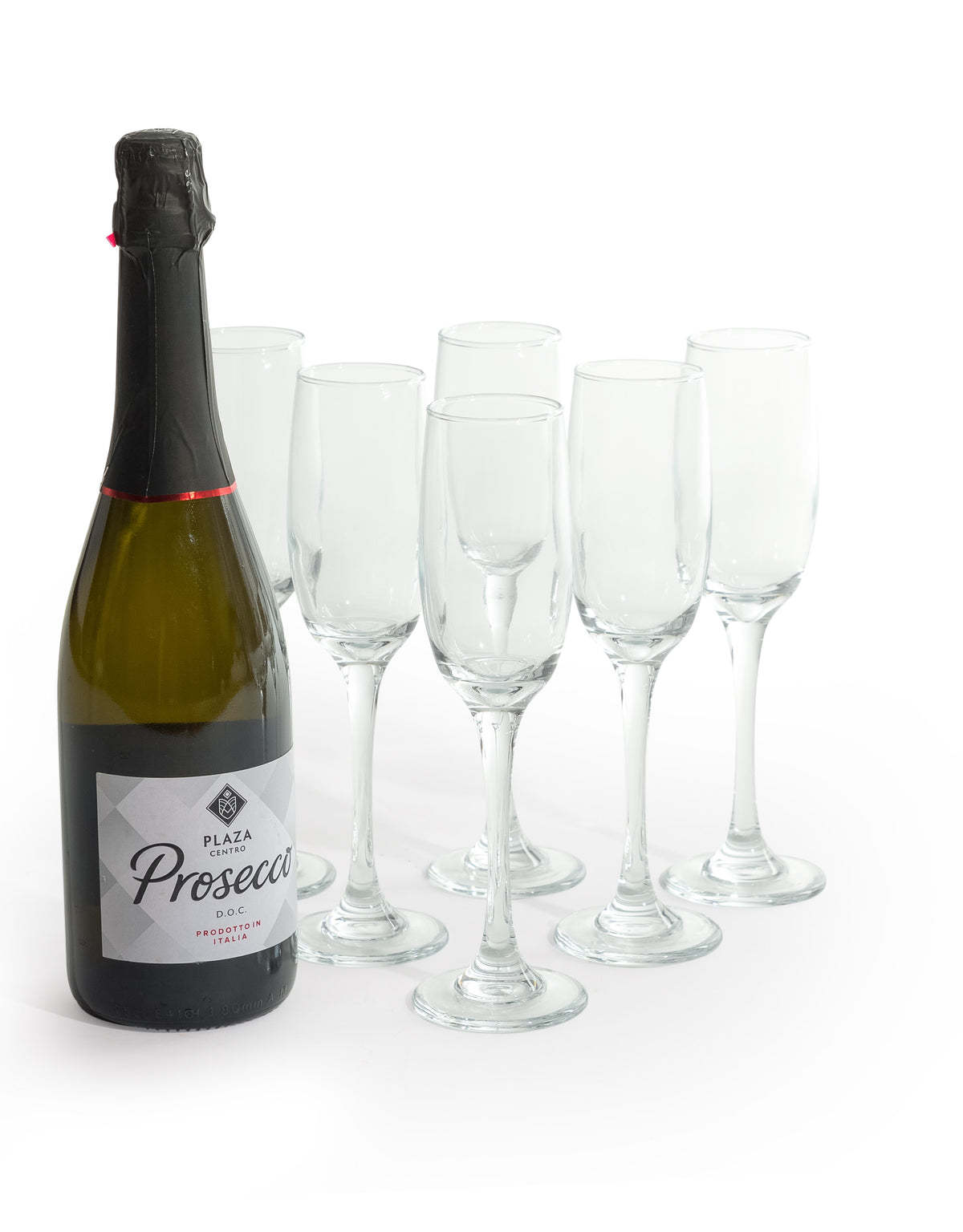 Set of 6 Champagne Flutes - AL117X/AL133X - GLASSES