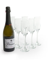 Set of 6 Champagne Flutes - AL117X/AL133X - GLASSES
