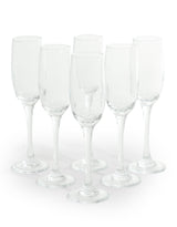 Set of 6 Champagne Flutes - AL117X/AL133X - GLASSES
