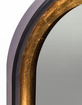 Limehouse Black & Gold Arch Wall Mirror - LUM10