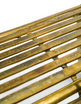 Aluminium Antique Gold Bench - AL175