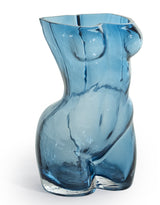 Large Blue Female Body Glass Vase - GW150