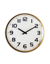Vintage Station Wall Clock with Convex Glass - ET359