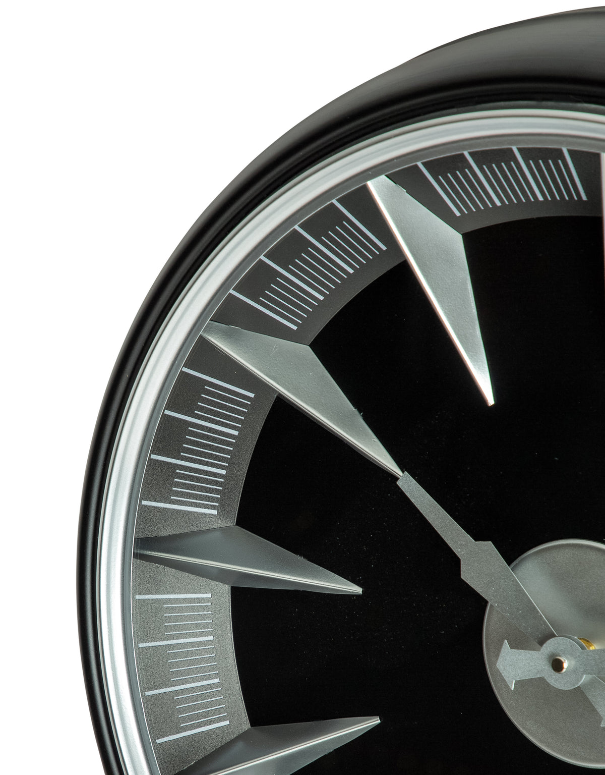 Black & Silver California Wall Clock - FCM15