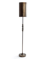 Industrial Metal Franklin Floor Lamp w/ Tall Cylinder Shade - HLG13