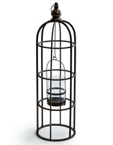 Industrial Metal Extra Large Bird Cage Lantern / Candle Holder - HLG15