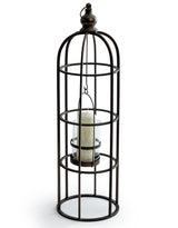 Industrial Metal Extra Large Bird Cage Lantern / Candle Holder - HLG15