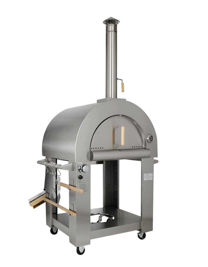 Stainless Steel Outdoor Pizza Oven with Accessories - PIZ001