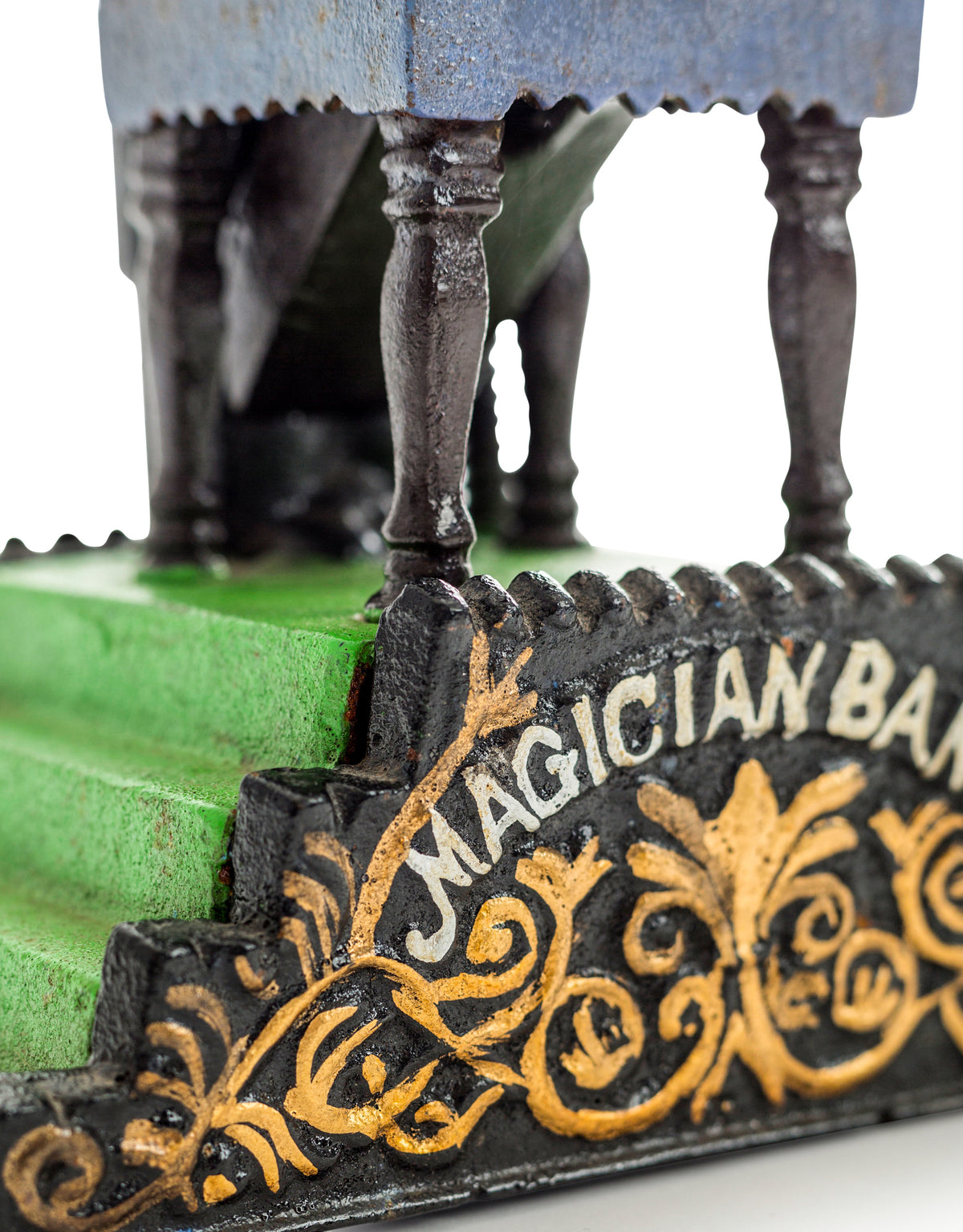 Cast Iron Magician Coin Bank - STM83