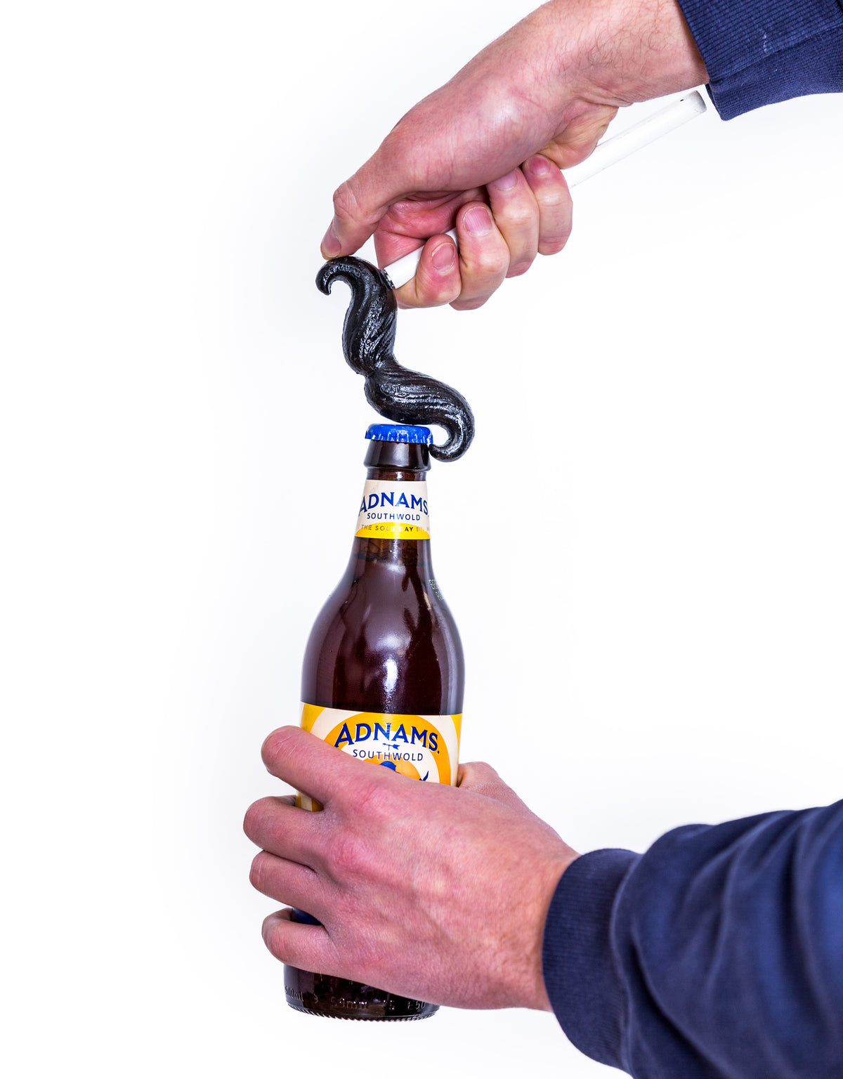 Cast Iron Moustache Bottle Opener - STM74