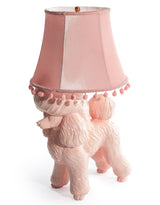 Pink Poodle Table Lamp - CRT116