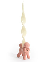 Pink Poodle Ceramic Candle Holder (to be bought in qtys of 4) - CRT118