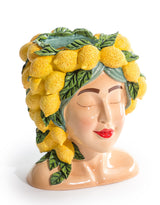 "Lady Lemon" Bust Vase - CRT120