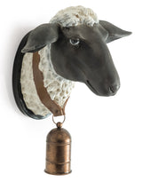 Large Sheep with Bell Wall Head (to be bought in qtys of 2) - SM96