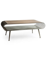 Arndale Metal & Wood Coffee Table - DTC52