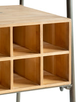Arndale Metal & Wood Bar / Shelving Unit - DTC53