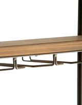 Arndale Metal & Wood Bar / Shelving Unit - DTC53