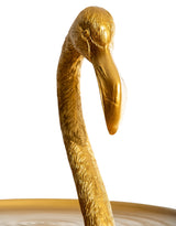 Antique Gold Flamingo Side Table - TL138