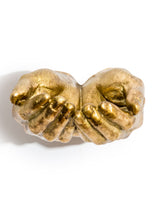 Wall Mounted Antique Gold Hands Storage Bowl - TPR107
