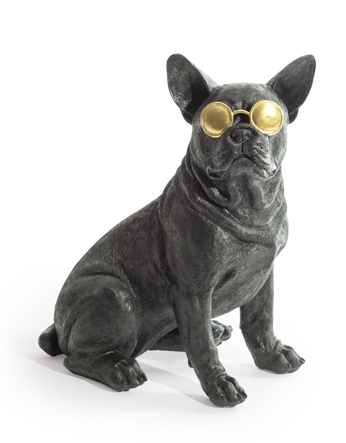Large "Funky Frenchie" Sitting Bulldog Figure - FL129