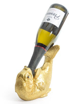 "Drinks Like a Gold Fish" Wine Bottle Holder - BD183