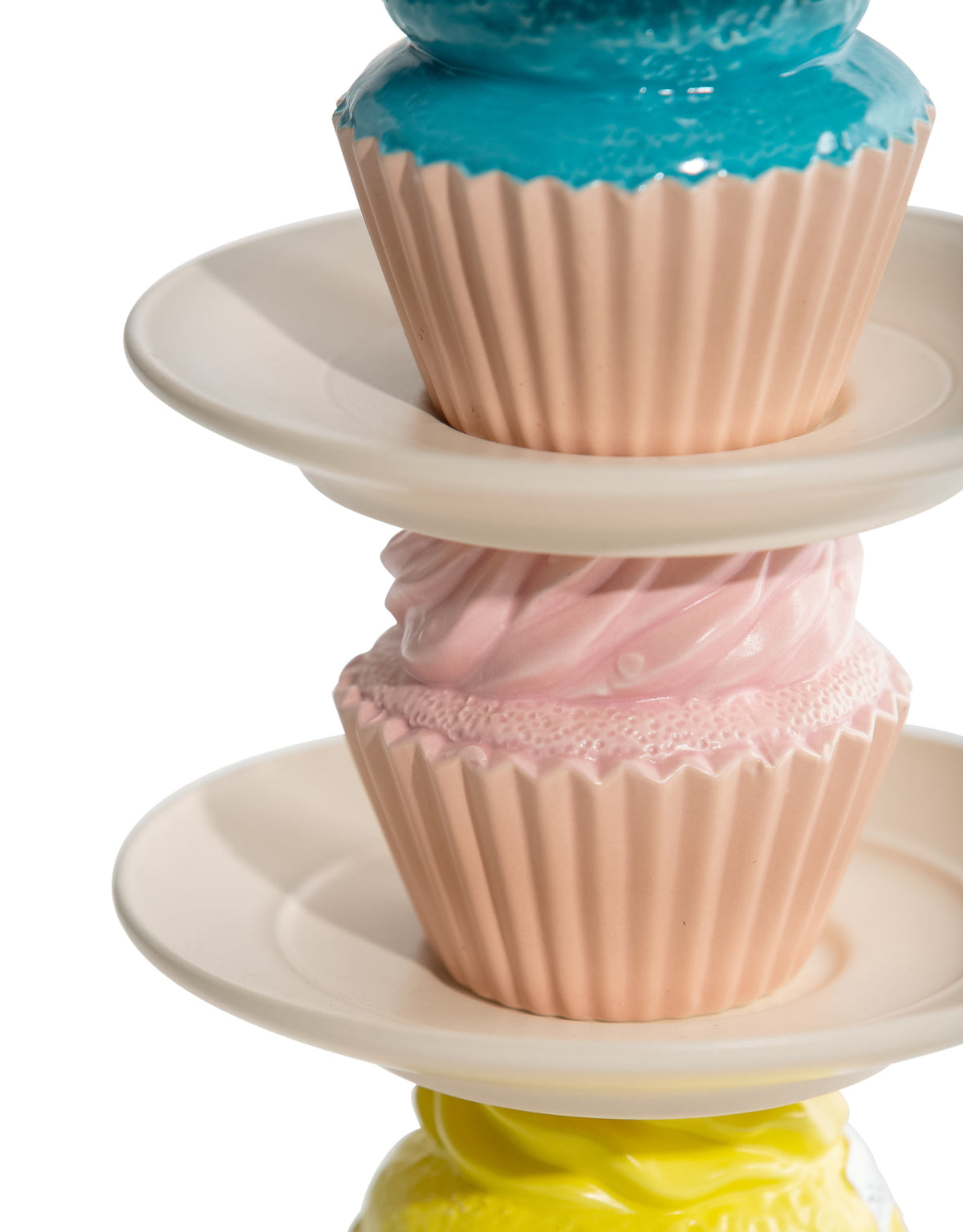 Stack of Cupcakes Table Lamp with Black Shade - TL147