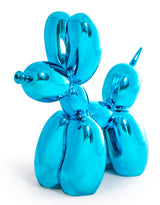 Large Electro Blue Dog Figure - DVM54
