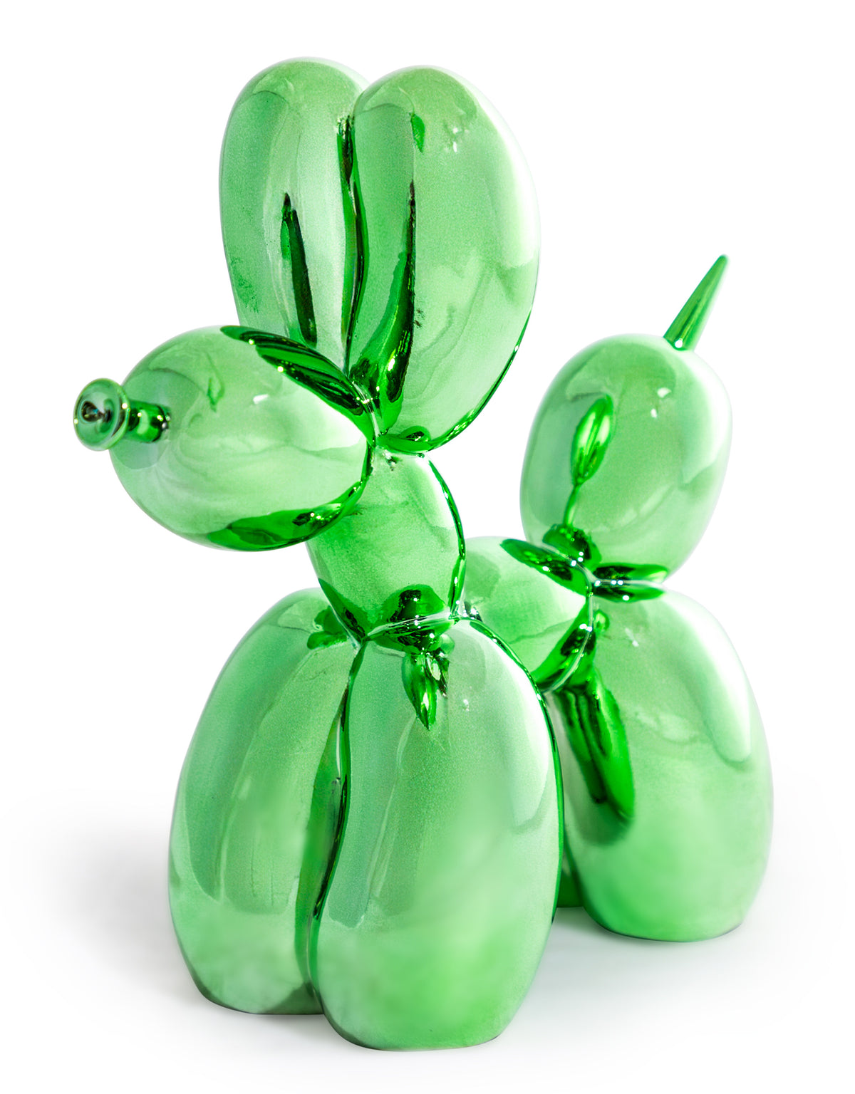 Large Electro Green Dog Figure - DVM55