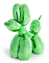 Large Electro Green Dog Figure - DVM55