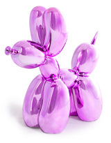Large Electro Pink Dog Figure - DVM56