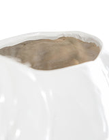 Extra Large Bright White Pig Planter - DVM57