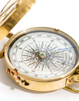 Polished "Stanley London" Navigation Compass - FMH33