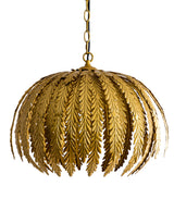 Gold Tropical Floral Ceiling Pendant - CH291