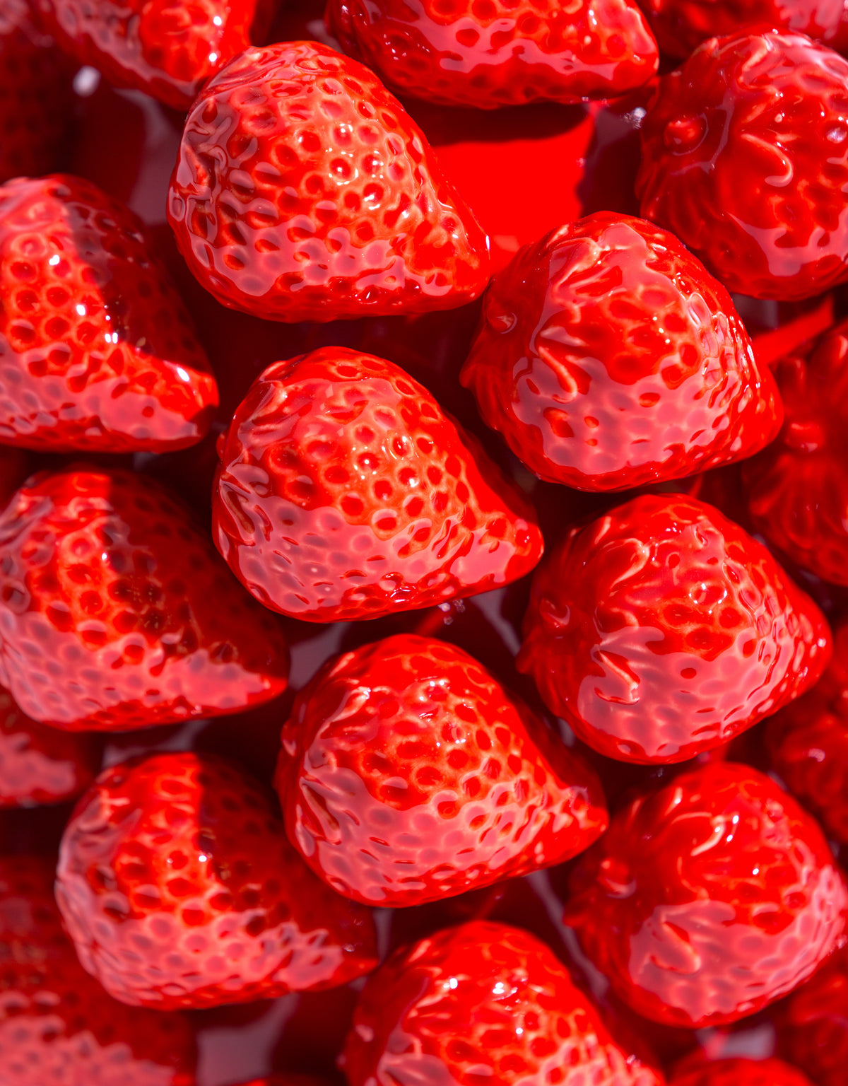 Ceramic Extra Large Multi Strawberry Vase - JFC18