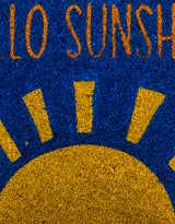 "Hello Sunshine" Colourful Doormat - CDM10