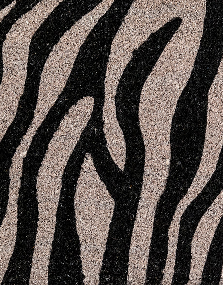 Zebra Patterned Doormat - CDM11