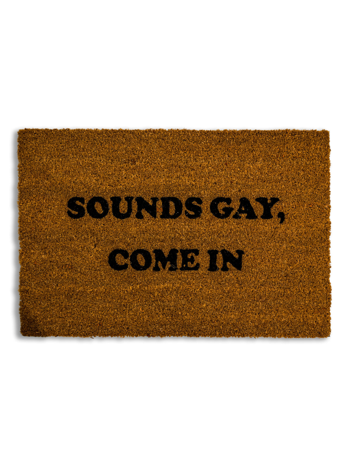 "Sounds Gay, Come In" Doormat - CDM15