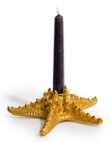 Antique Gold Starfish Candle Holder - MK118