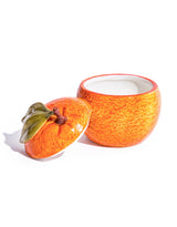 Ceramic Orange Storage Jar (to be bought in qtys of 2) - CRT126